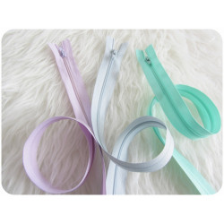 Reißverschluss pastell 48cm - 3mm